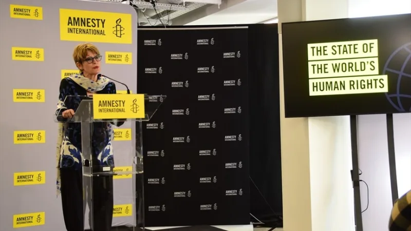 Amnesty-Generalsekretärin Callamard erklärte, dass einige Länder die Grundlagen der Menschenrechte untergraben